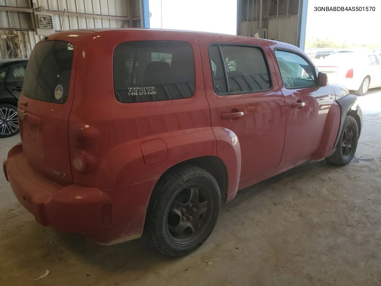 2010 Chevrolet Hhr Lt VIN: 3GNBABDB4AS501570 Lot: 54527624