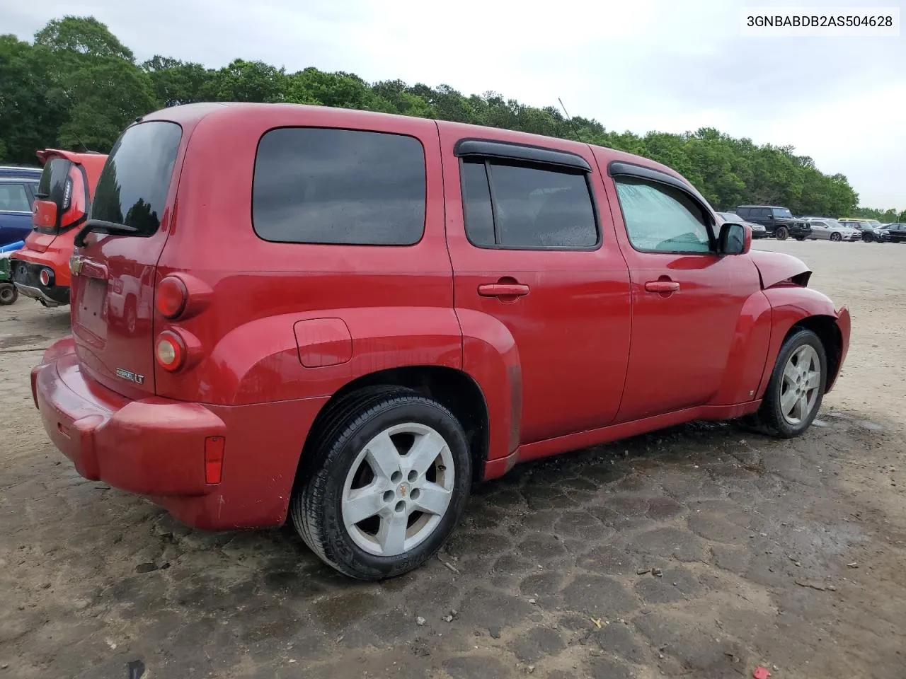 2010 Chevrolet Hhr Lt VIN: 3GNBABDB2AS504628 Lot: 54740404