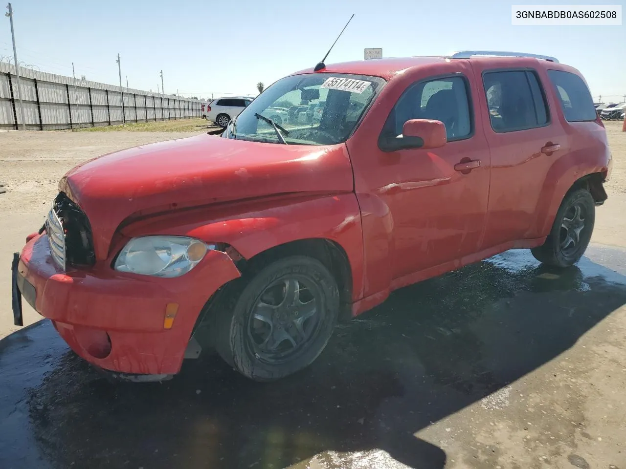 2010 Chevrolet Hhr Lt VIN: 3GNBABDB0AS602508 Lot: 55174114