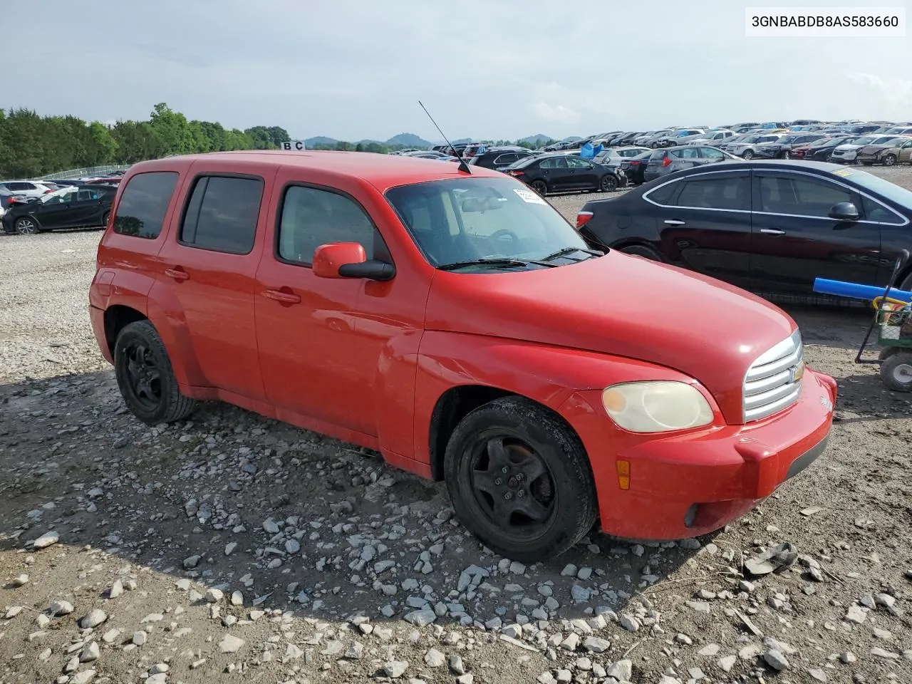 2010 Chevrolet Hhr Lt VIN: 3GNBABDB8AS583660 Lot: 55898304