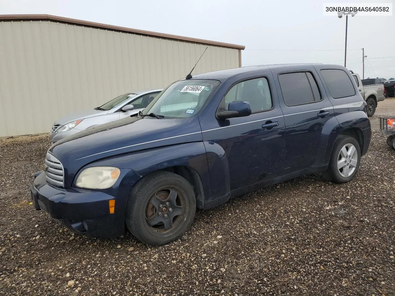 2010 Chevrolet Hhr Lt VIN: 3GNBABDB4AS640582 Lot: 56156064