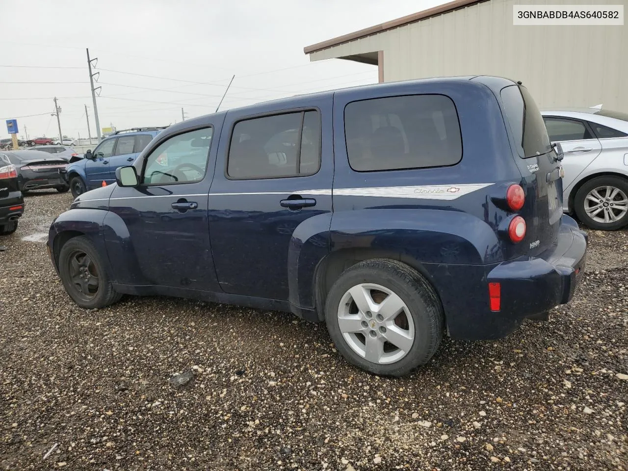 2010 Chevrolet Hhr Lt VIN: 3GNBABDB4AS640582 Lot: 56156064