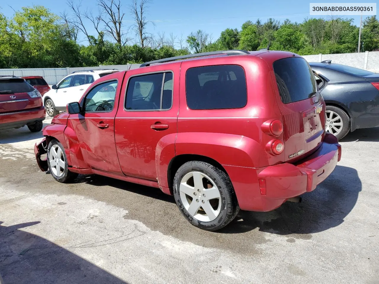 2010 Chevrolet Hhr Lt VIN: 3GNBABDB0AS590361 Lot: 56726234