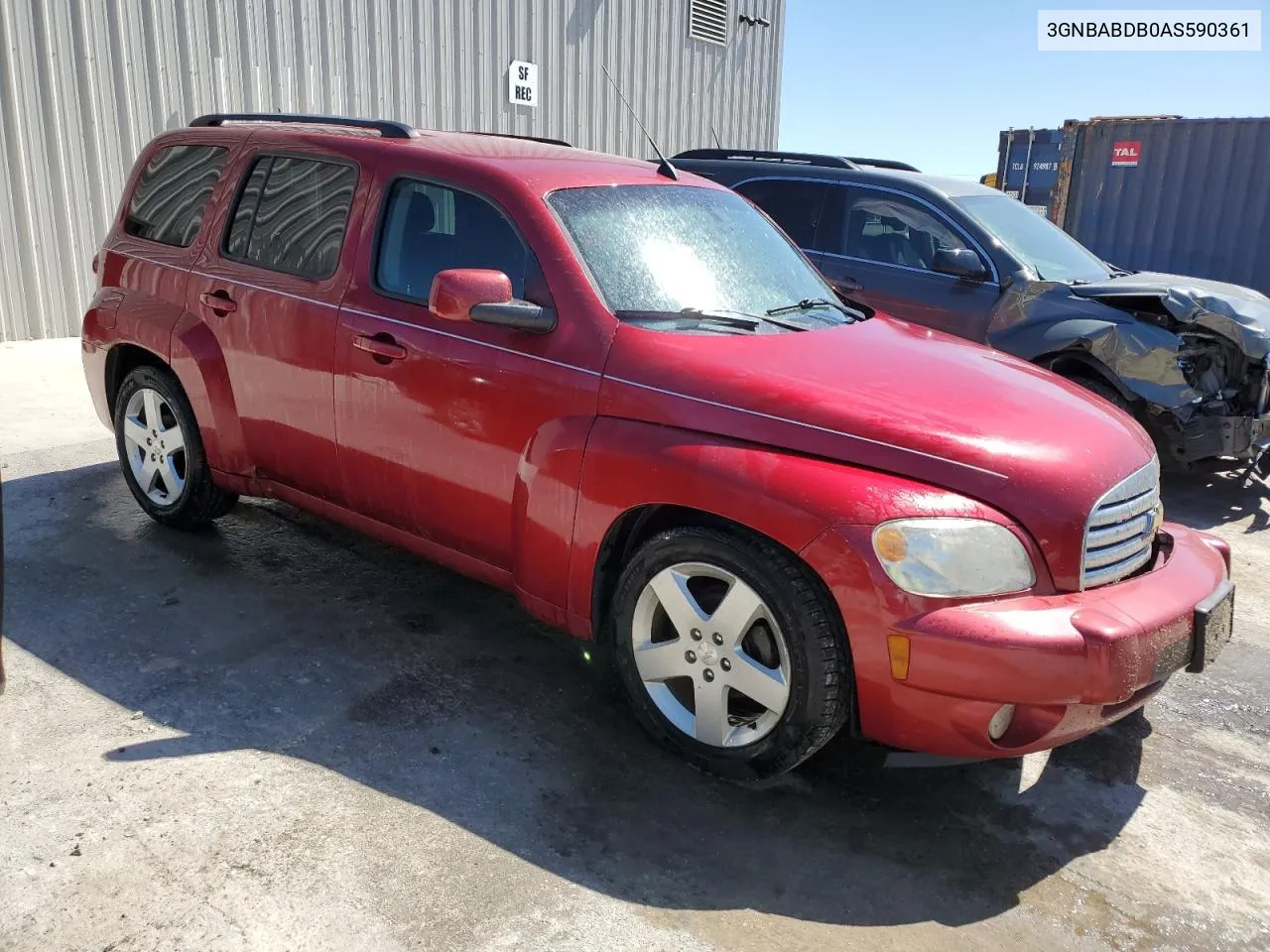 2010 Chevrolet Hhr Lt VIN: 3GNBABDB0AS590361 Lot: 56726234