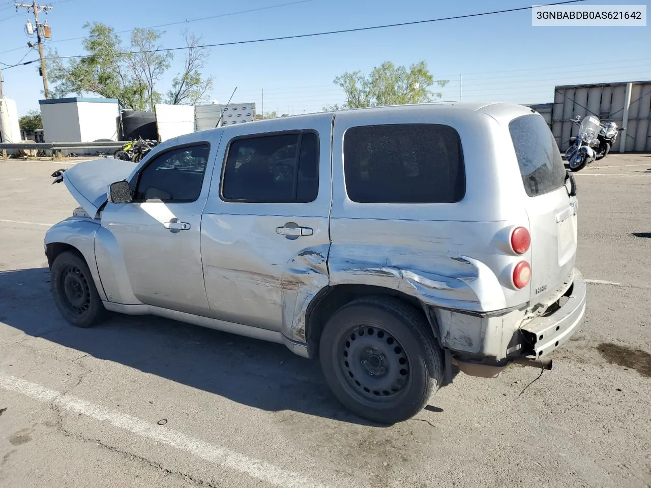 2010 Chevrolet Hhr Lt VIN: 3GNBABDB0AS621642 Lot: 57095764