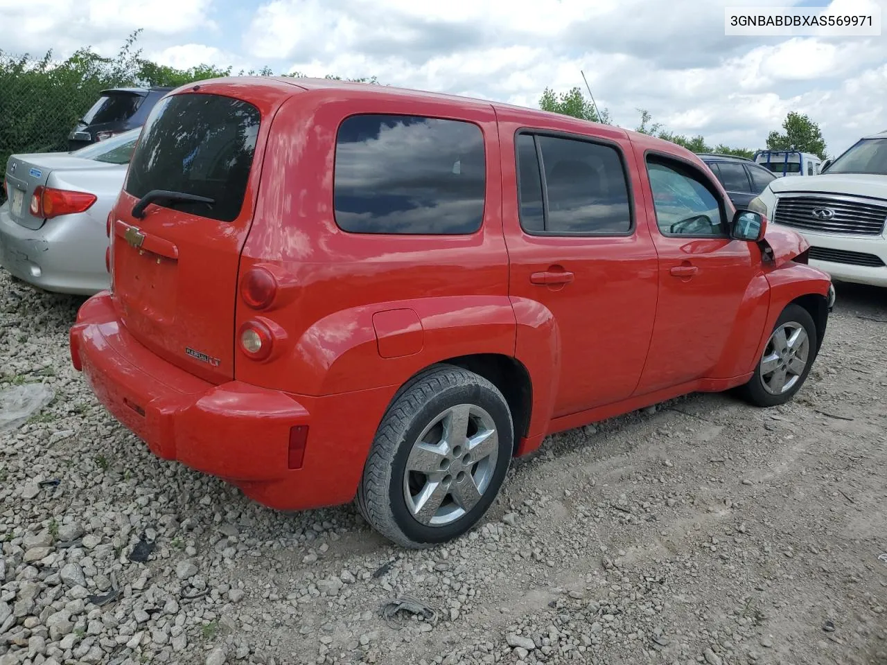 2010 Chevrolet Hhr Lt VIN: 3GNBABDBXAS569971 Lot: 57468034