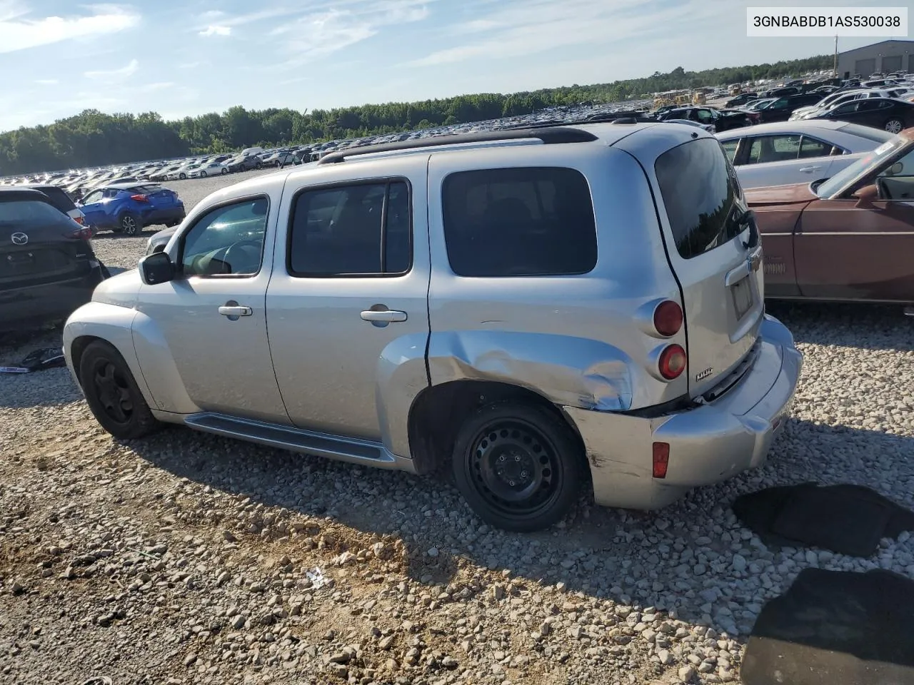 2010 Chevrolet Hhr Lt VIN: 3GNBABDB1AS530038 Lot: 58412814