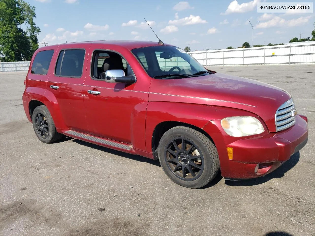 2010 Chevrolet Hhr Lt VIN: 3GNBACDV5AS628165 Lot: 58581874