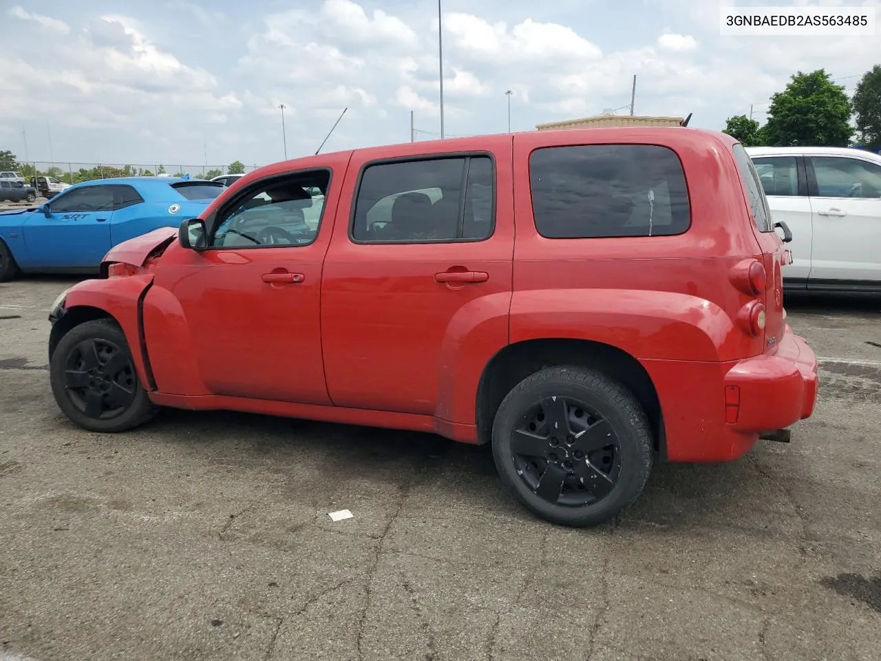 2010 Chevrolet Hhr Ls VIN: 3GNBAEDB2AS563485 Lot: 59761244