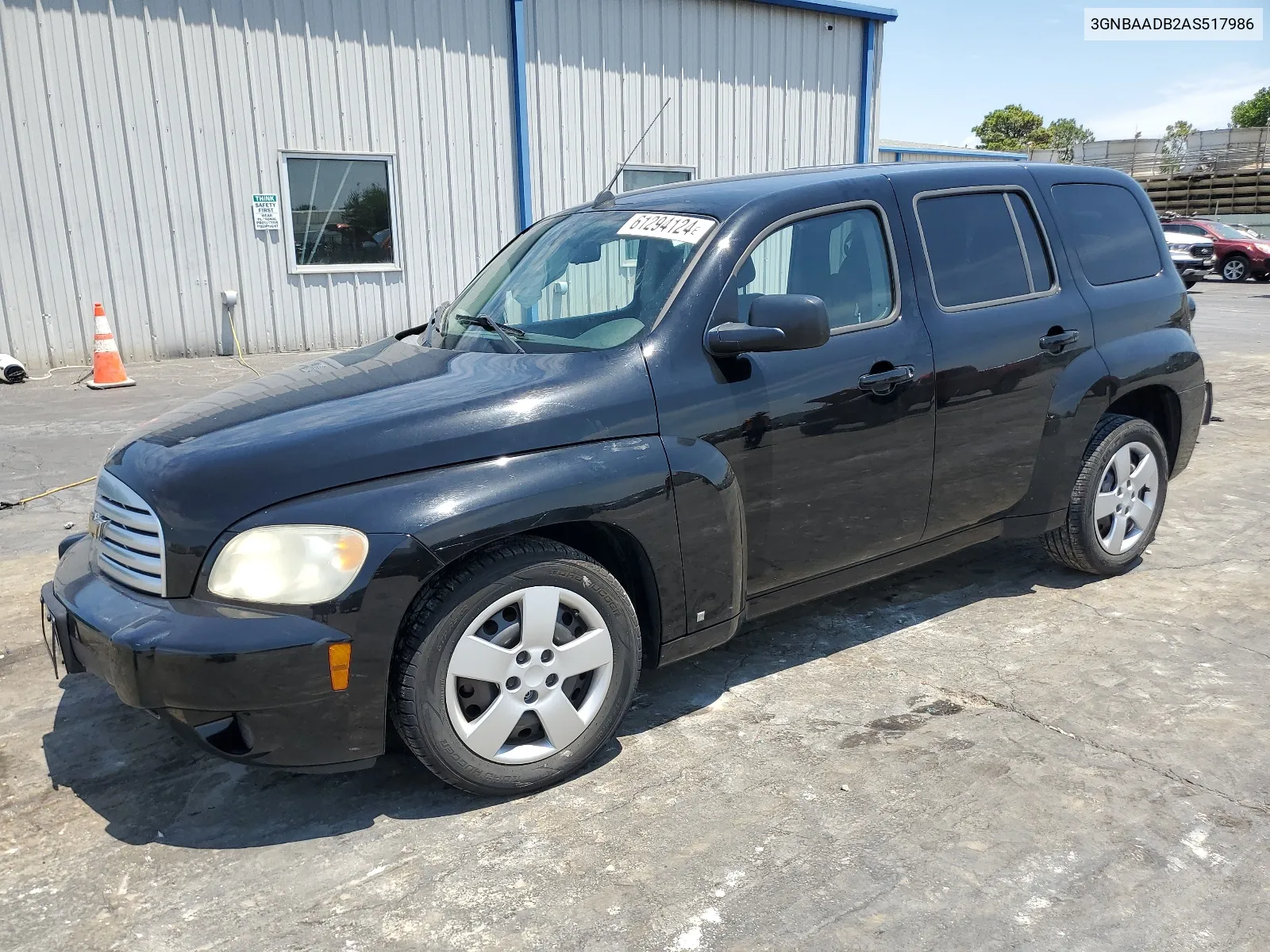 2010 Chevrolet Hhr Ls VIN: 3GNBAADB2AS517986 Lot: 61294124