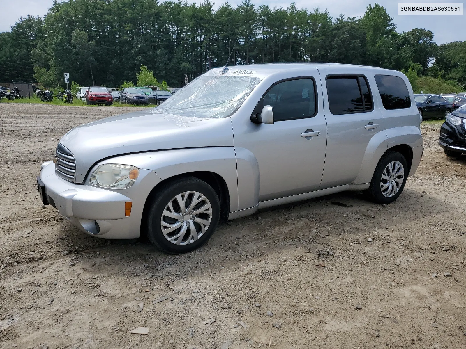 2010 Chevrolet Hhr Lt VIN: 3GNBABDB2AS630651 Lot: 61435544