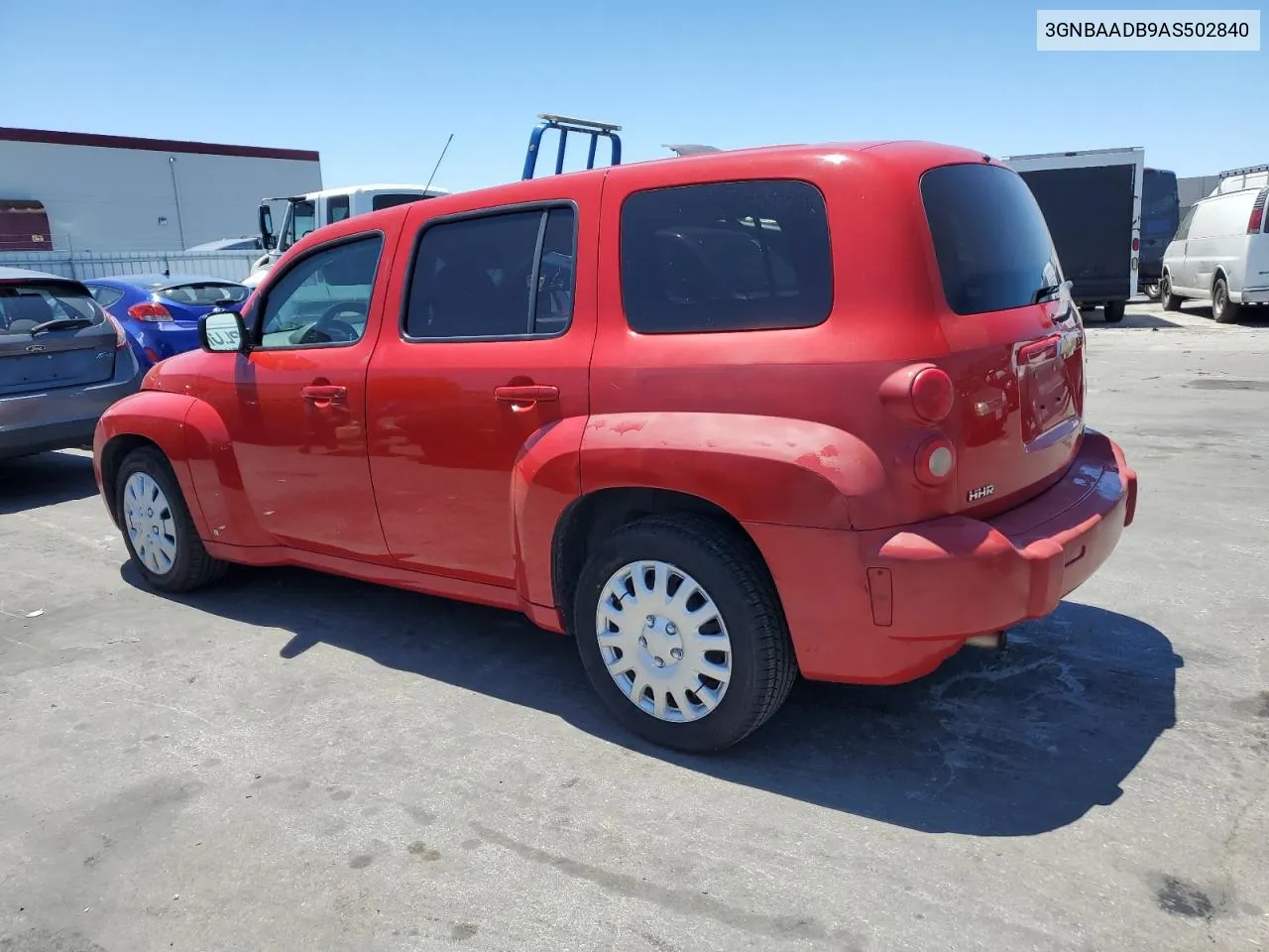 2010 Chevrolet Hhr Ls VIN: 3GNBAADB9AS502840 Lot: 61630484