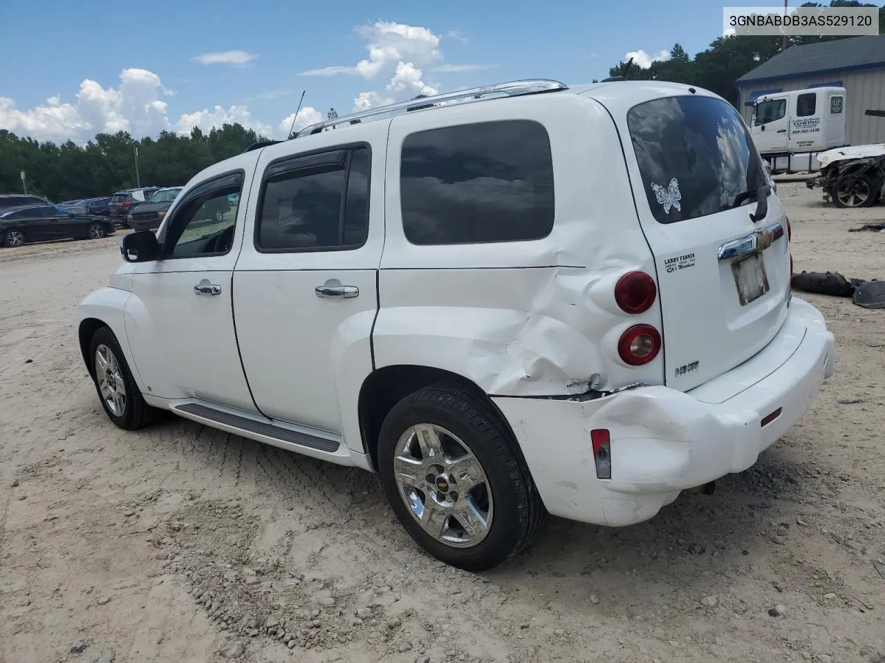 2010 Chevrolet Hhr Lt VIN: 3GNBABDB3AS529120 Lot: 61681364