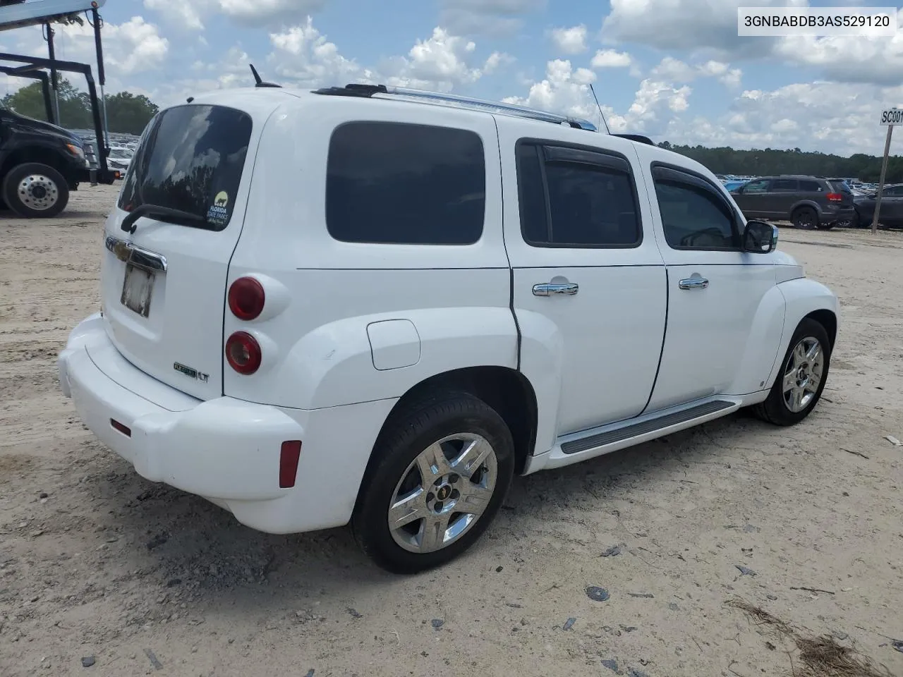 2010 Chevrolet Hhr Lt VIN: 3GNBABDB3AS529120 Lot: 61681364