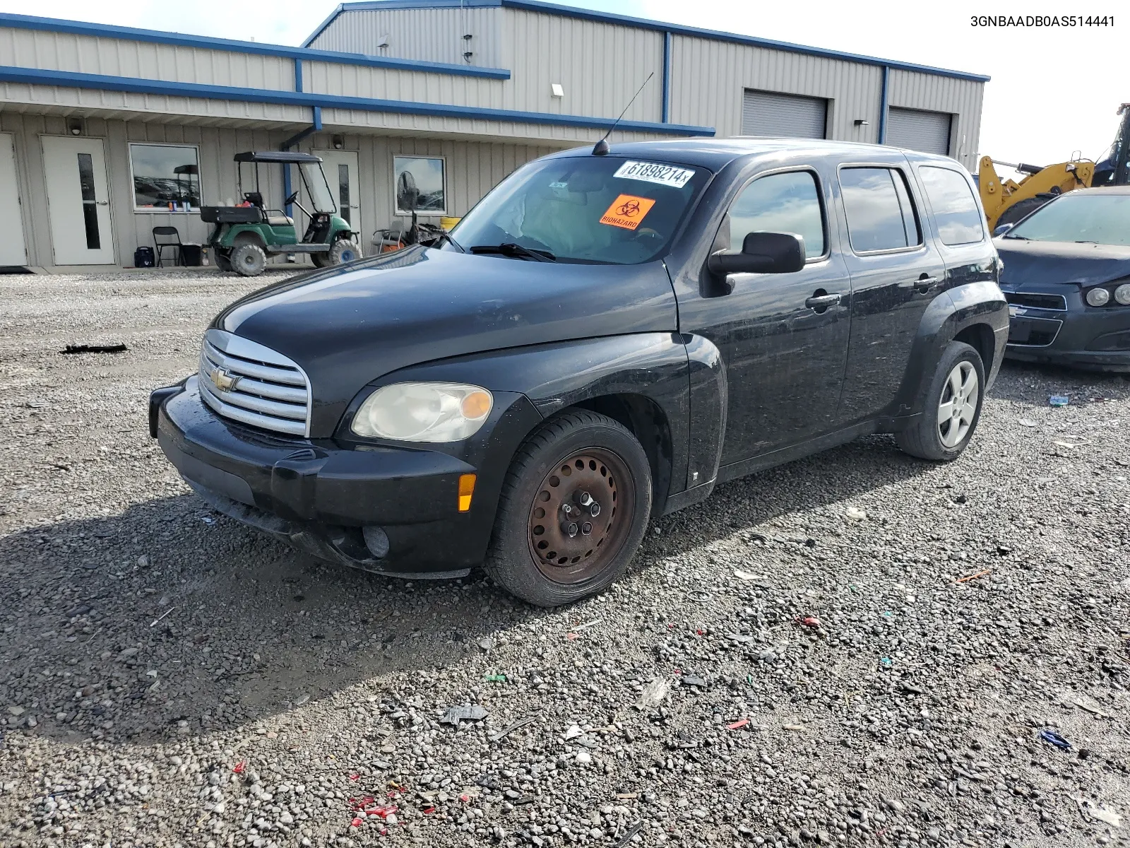 2010 Chevrolet Hhr Ls VIN: 3GNBAADB0AS514441 Lot: 61898214