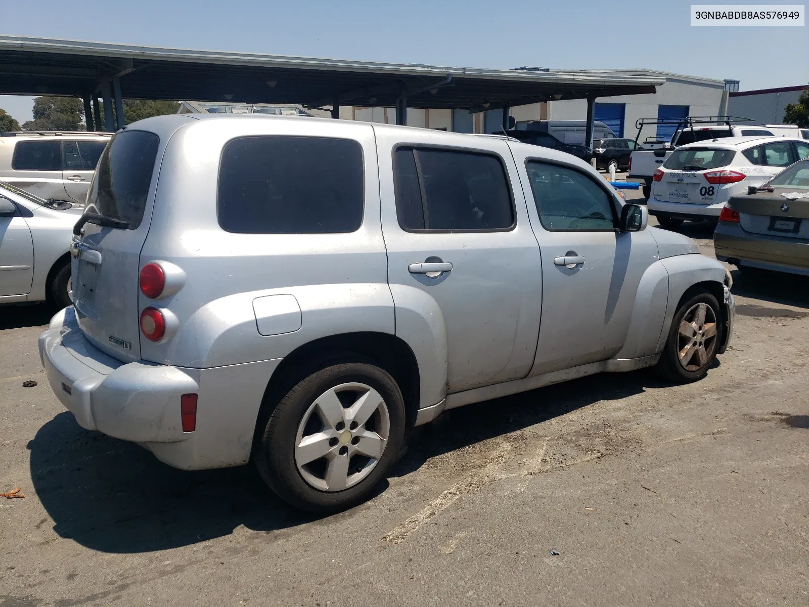 2010 Chevrolet Hhr Lt VIN: 3GNBABDB8AS576949 Lot: 62509044