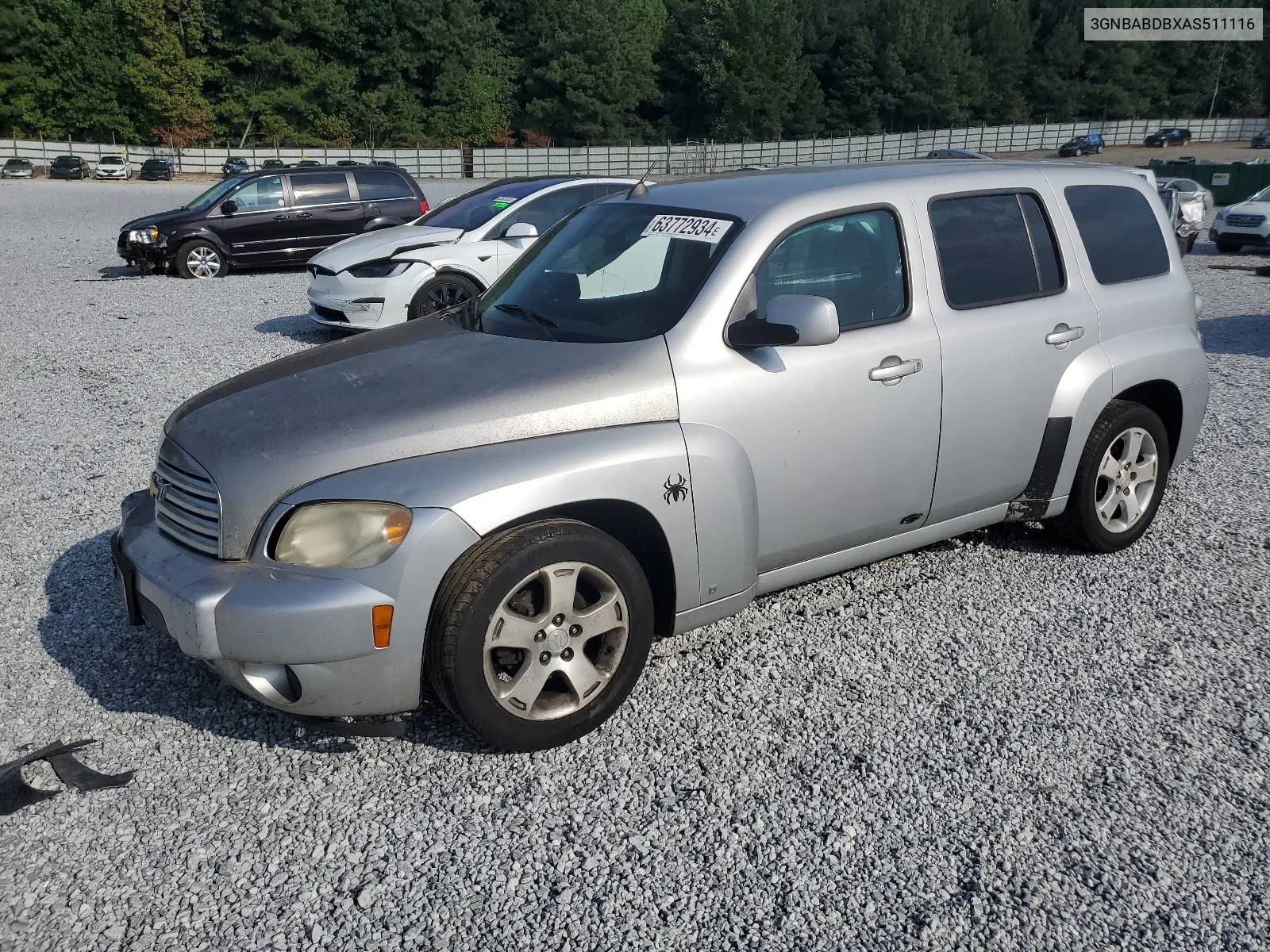 2010 Chevrolet Hhr Lt VIN: 3GNBABDBXAS511116 Lot: 63772934