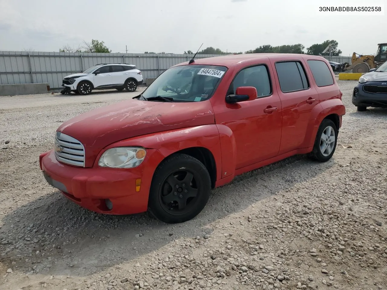 2010 Chevrolet Hhr Lt VIN: 3GNBABDB8AS502558 Lot: 64847504