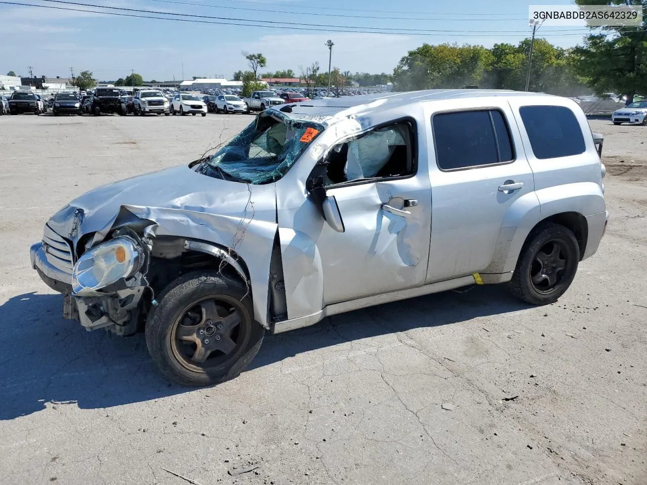 2010 Chevrolet Hhr Lt VIN: 3GNBABDB2AS642329 Lot: 67082754