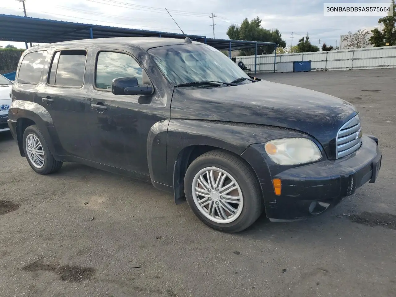 3GNBABDB9AS575664 2010 Chevrolet Hhr Lt