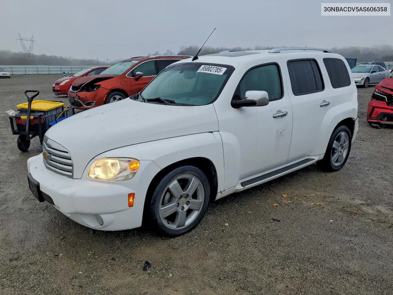 3GNBACDV5AS606358 2010 Chevrolet Hhr Lt