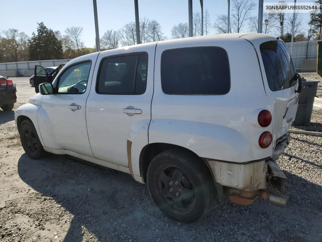 2011 Chevrolet Hhr Lt VIN: 3GNBABFU9BS552644 Lot: 47357784