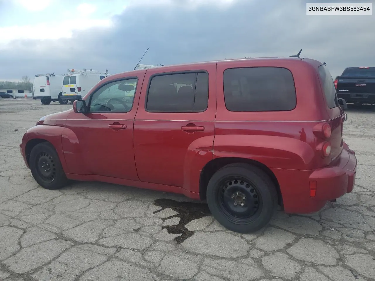 2011 Chevrolet Hhr Lt VIN: 3GNBABFW3BS583454 Lot: 51603464