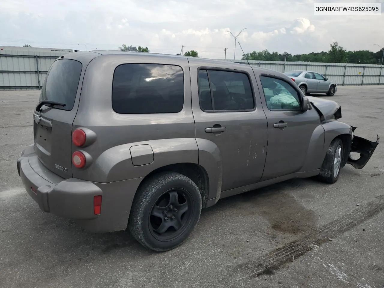 2011 Chevrolet Hhr Lt VIN: 3GNBABFW4BS625095 Lot: 51901594