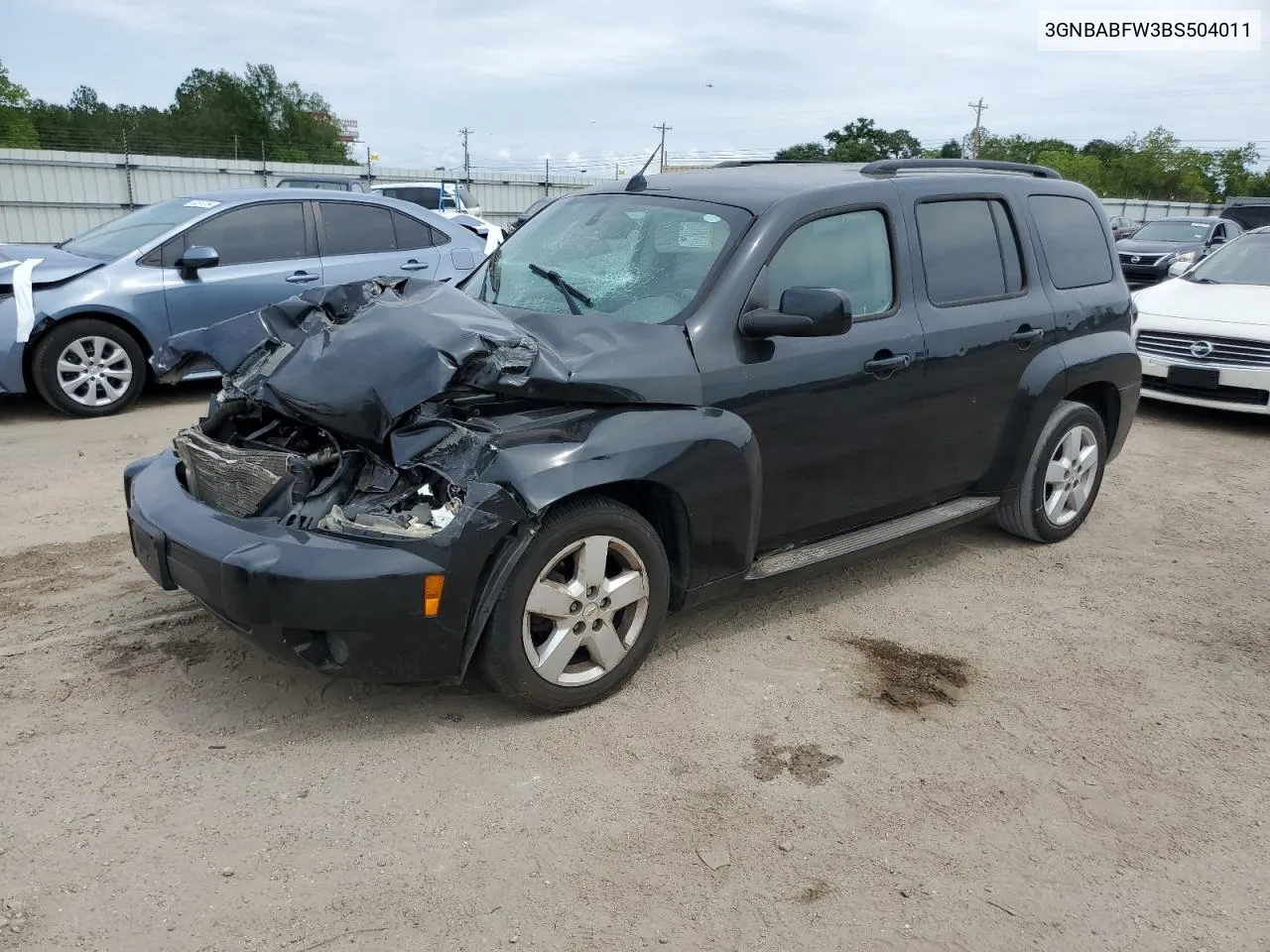 2011 Chevrolet Hhr Lt VIN: 3GNBABFW3BS504011 Lot: 53594404