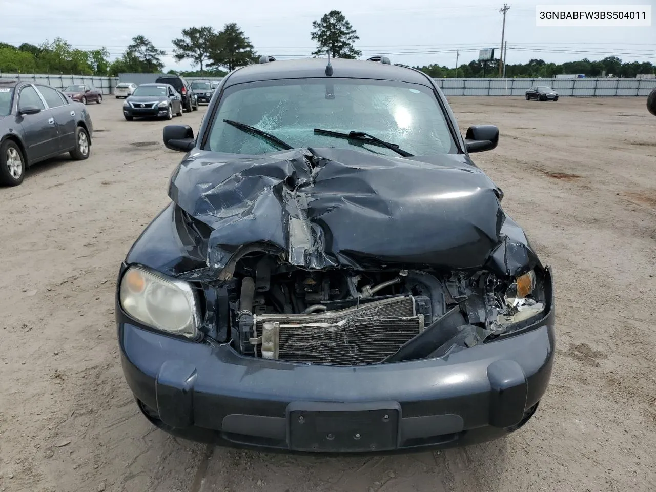 2011 Chevrolet Hhr Lt VIN: 3GNBABFW3BS504011 Lot: 53594404