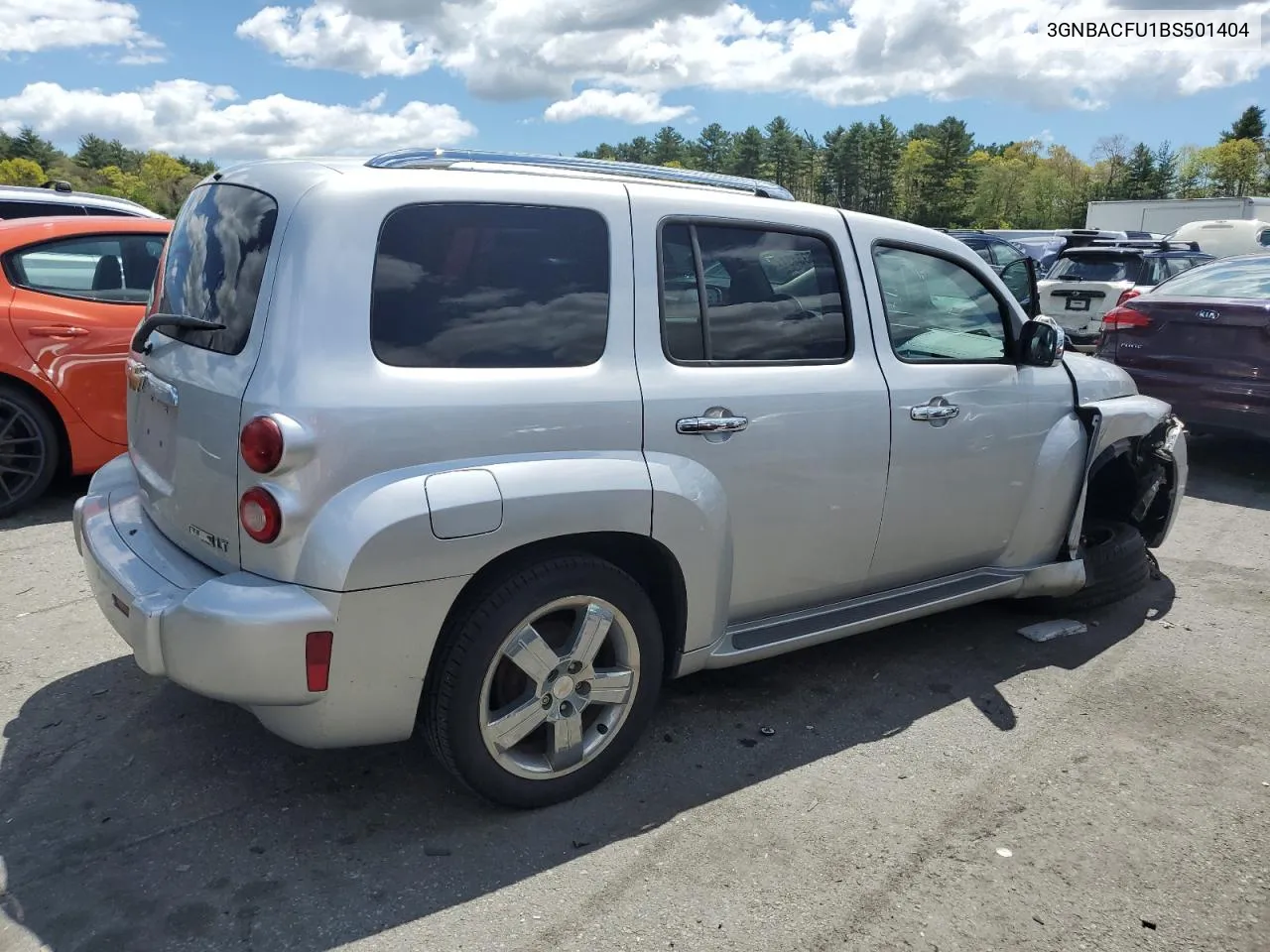 2011 Chevrolet Hhr Lt VIN: 3GNBACFU1BS501404 Lot: 53635454