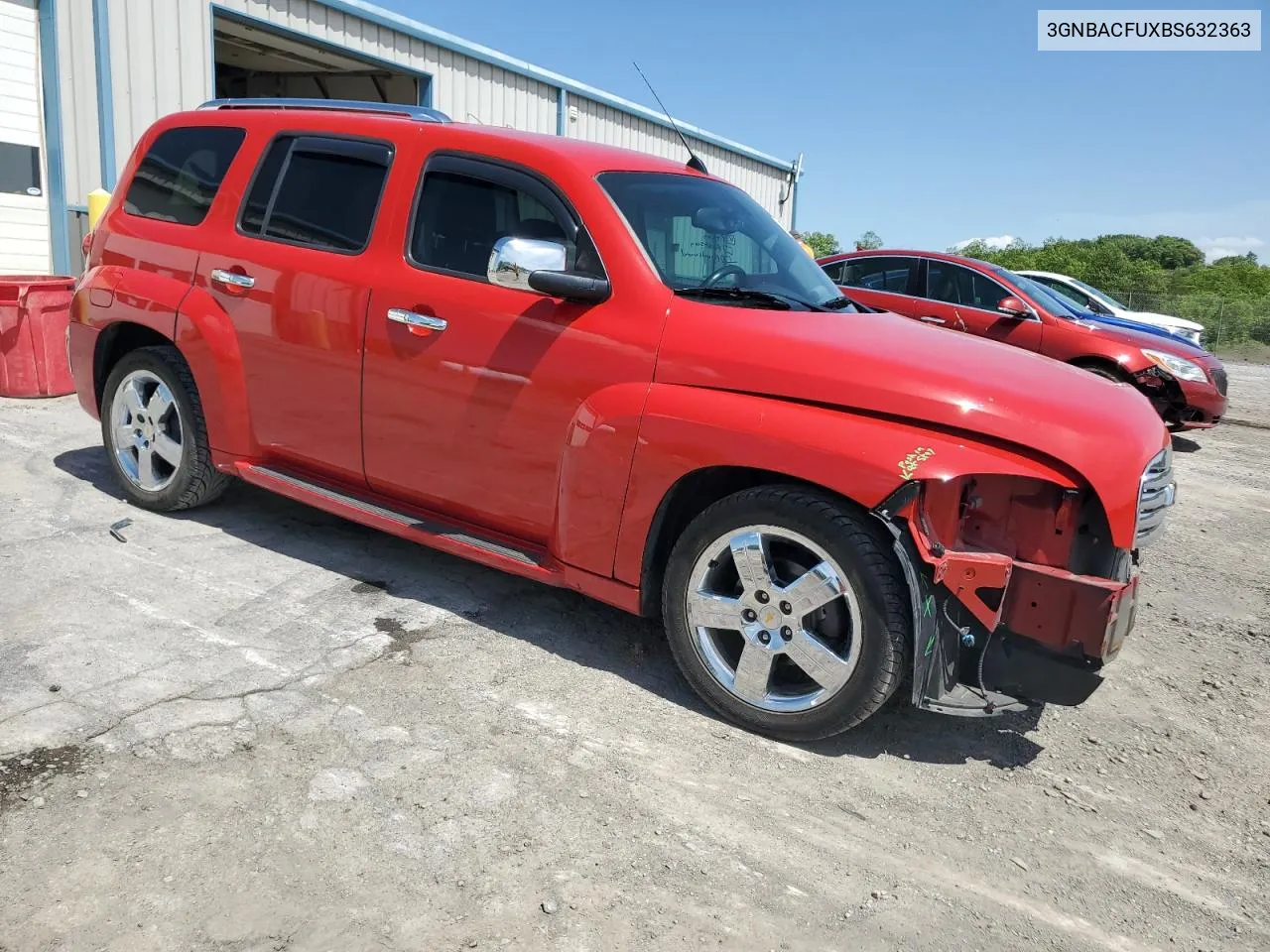 3GNBACFUXBS632363 2011 Chevrolet Hhr Lt