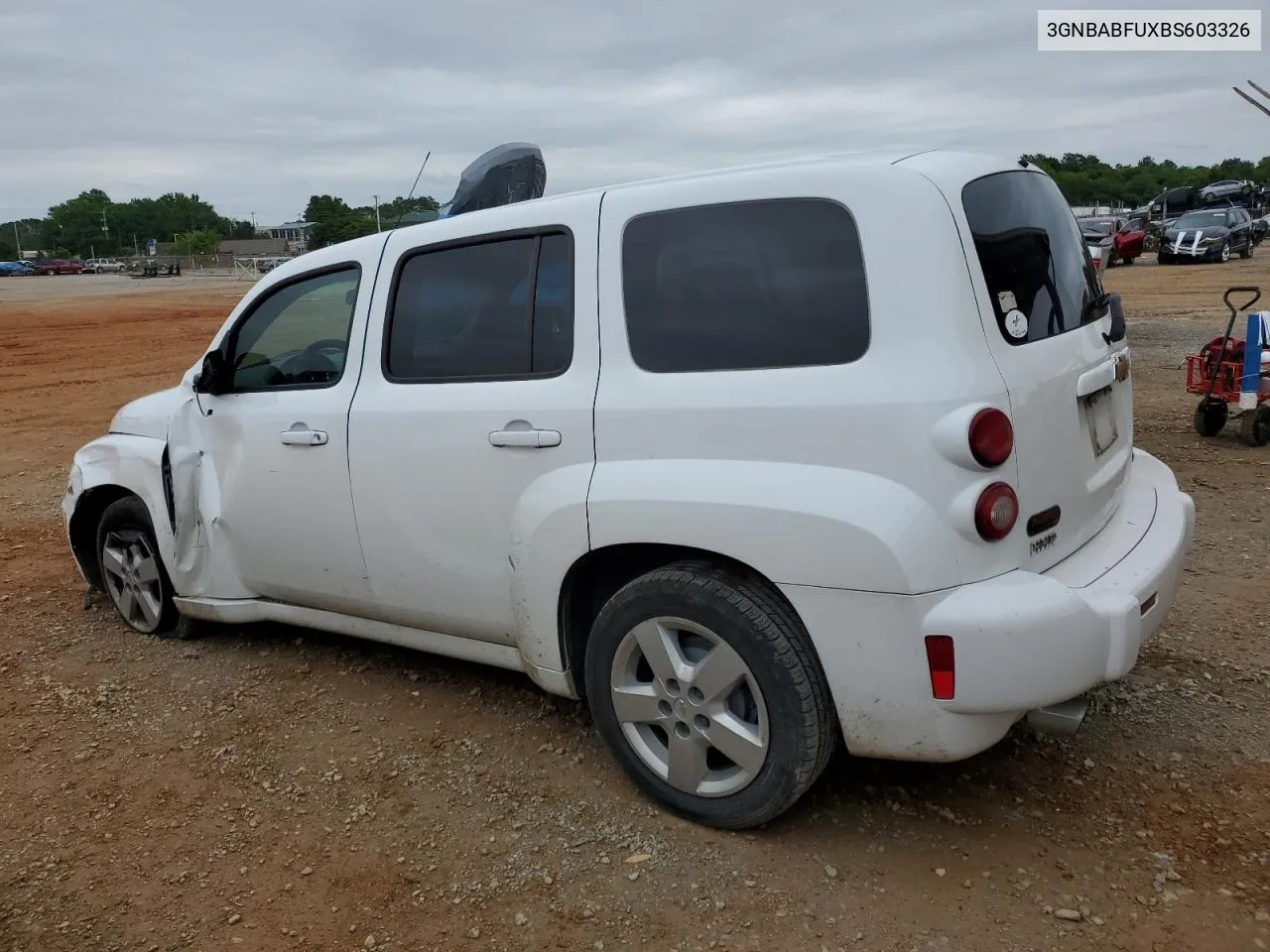 3GNBABFUXBS603326 2011 Chevrolet Hhr Lt