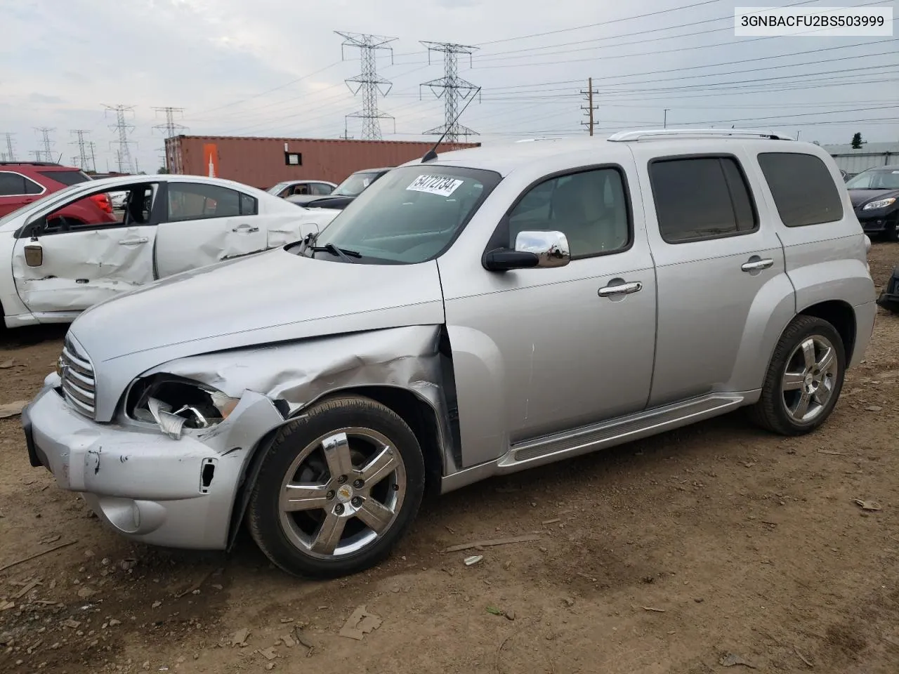 2011 Chevrolet Hhr Lt VIN: 3GNBACFU2BS503999 Lot: 54772734