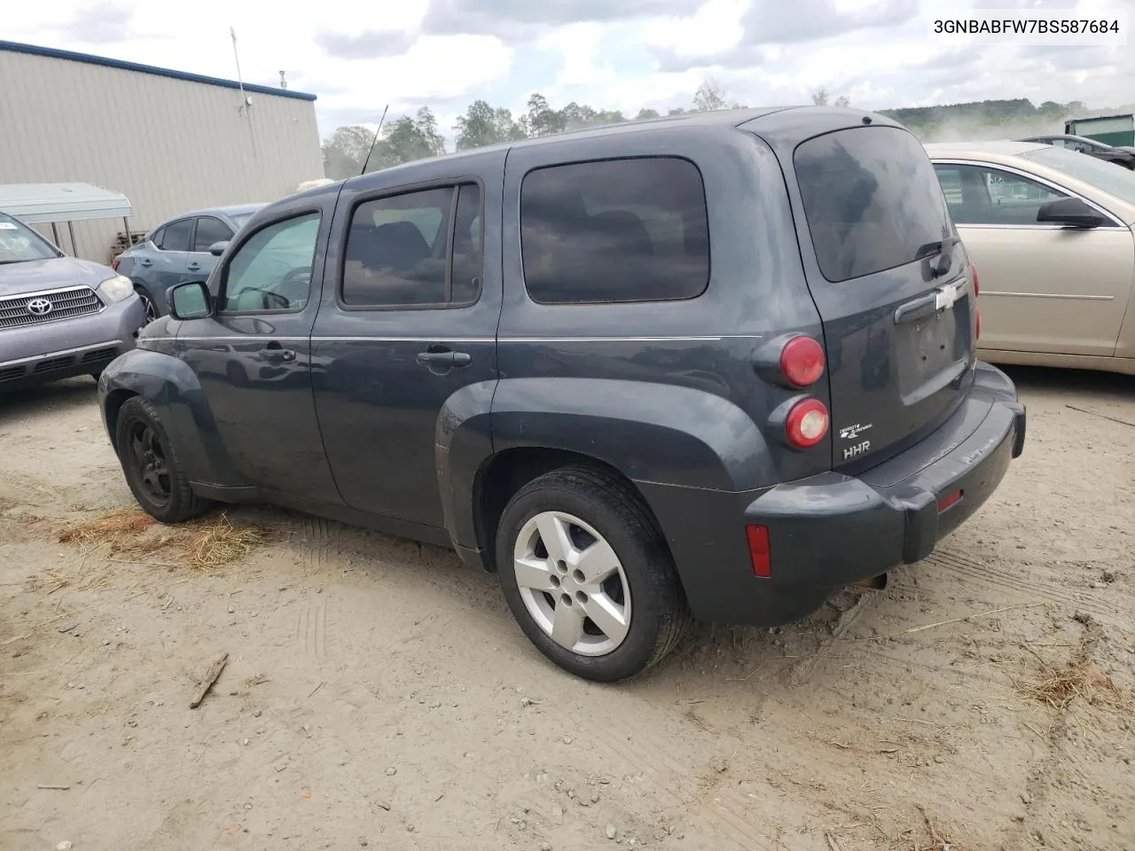 3GNBABFW7BS587684 2011 Chevrolet Hhr Lt