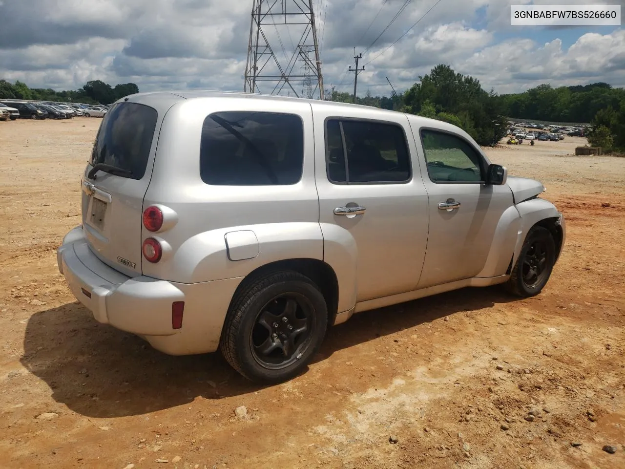 3GNBABFW7BS526660 2011 Chevrolet Hhr Lt