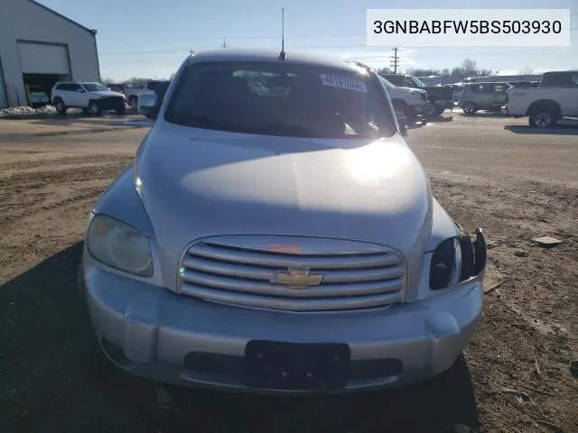 3GNBABFW5BS503930 2011 Chevrolet Hhr Lt