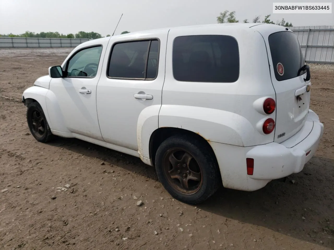 2011 Chevrolet Hhr Lt VIN: 3GNBABFW1BS633445 Lot: 55395944