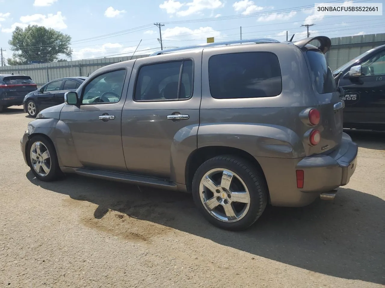 2011 Chevrolet Hhr Lt VIN: 3GNBACFU5BS522661 Lot: 55512524