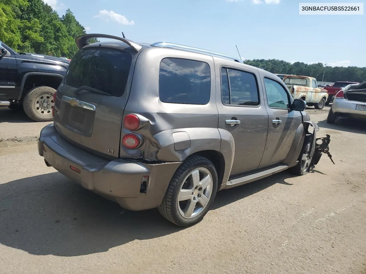 2011 Chevrolet Hhr Lt VIN: 3GNBACFU5BS522661 Lot: 55512524