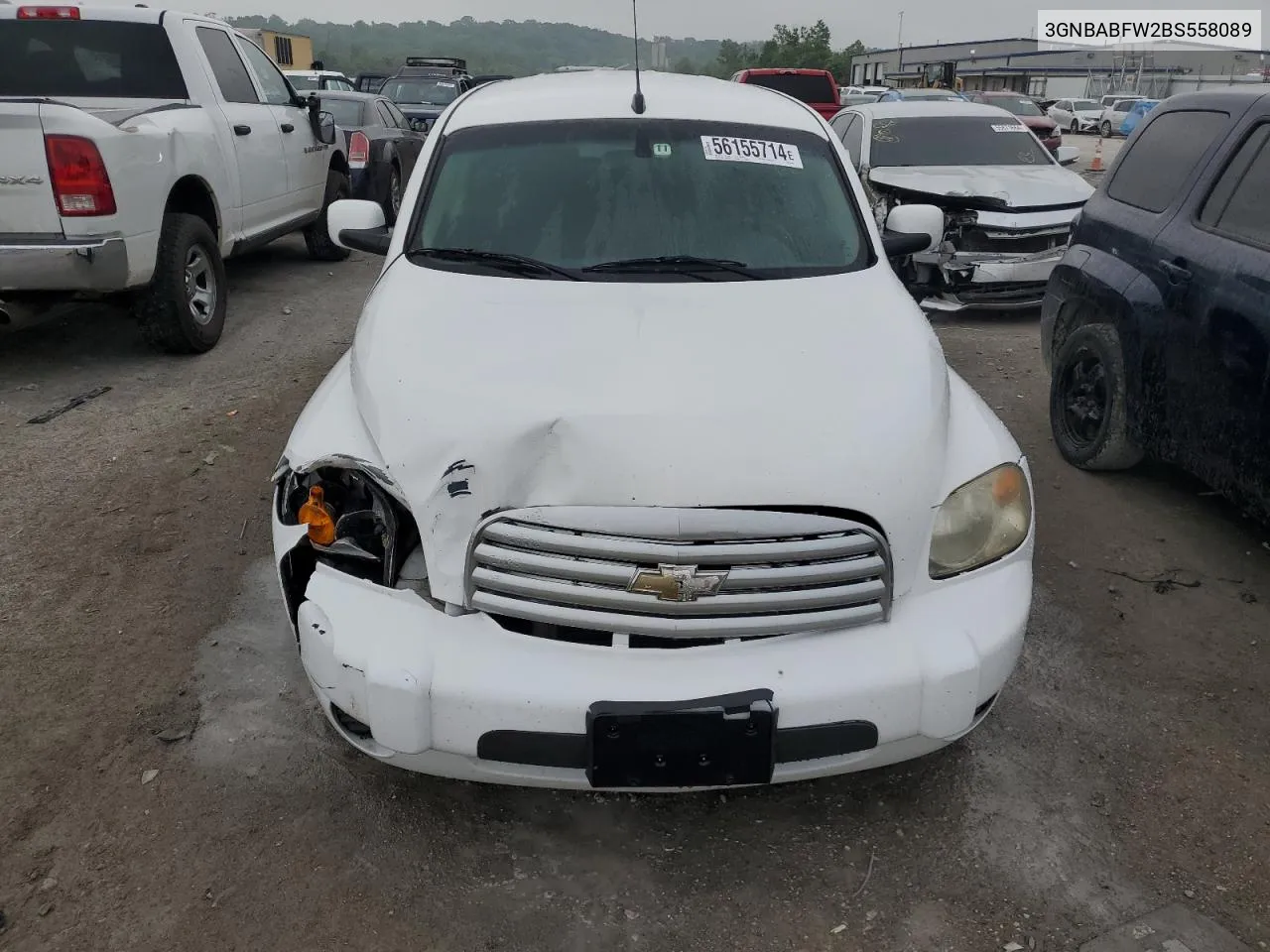 3GNBABFW2BS558089 2011 Chevrolet Hhr Lt