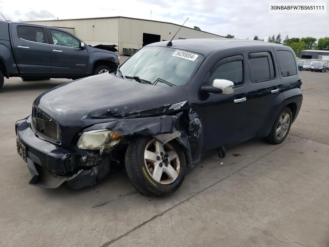 2011 Chevrolet Hhr Lt VIN: 3GNBABFW7BS651111 Lot: 56295854