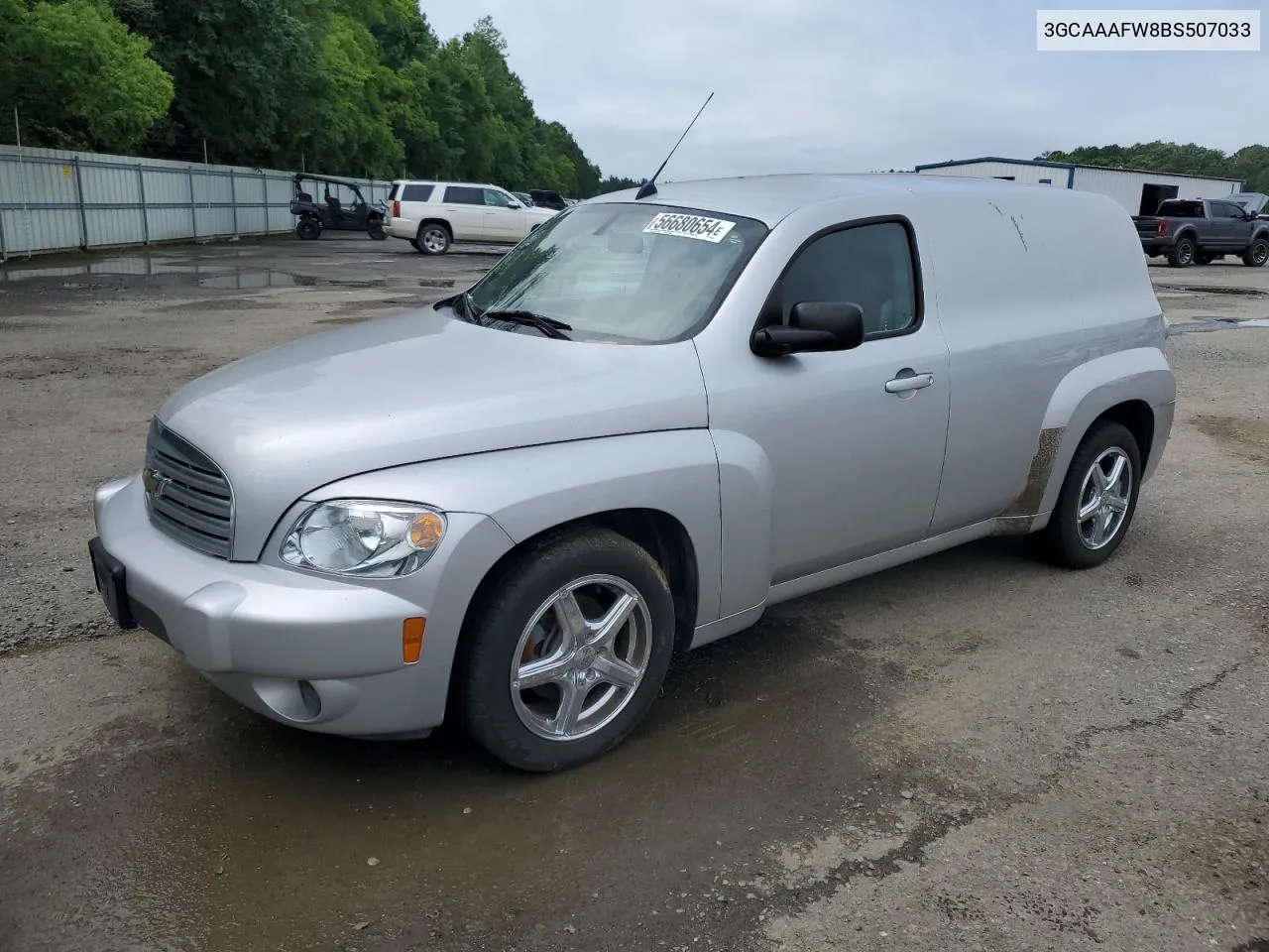 3GCAAAFW8BS507033 2011 Chevrolet Hhr Panel Ls