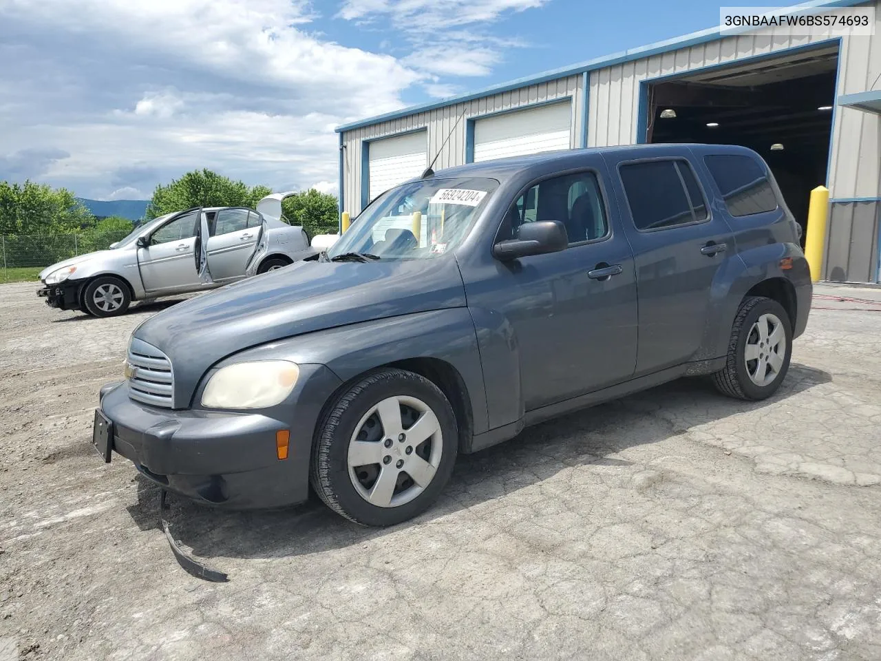 2011 Chevrolet Hhr Ls VIN: 3GNBAAFW6BS574693 Lot: 56924204