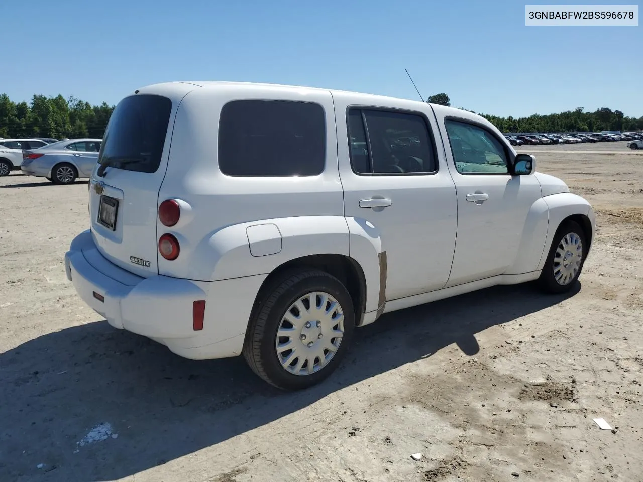 2011 Chevrolet Hhr Lt VIN: 3GNBABFW2BS596678 Lot: 57029904