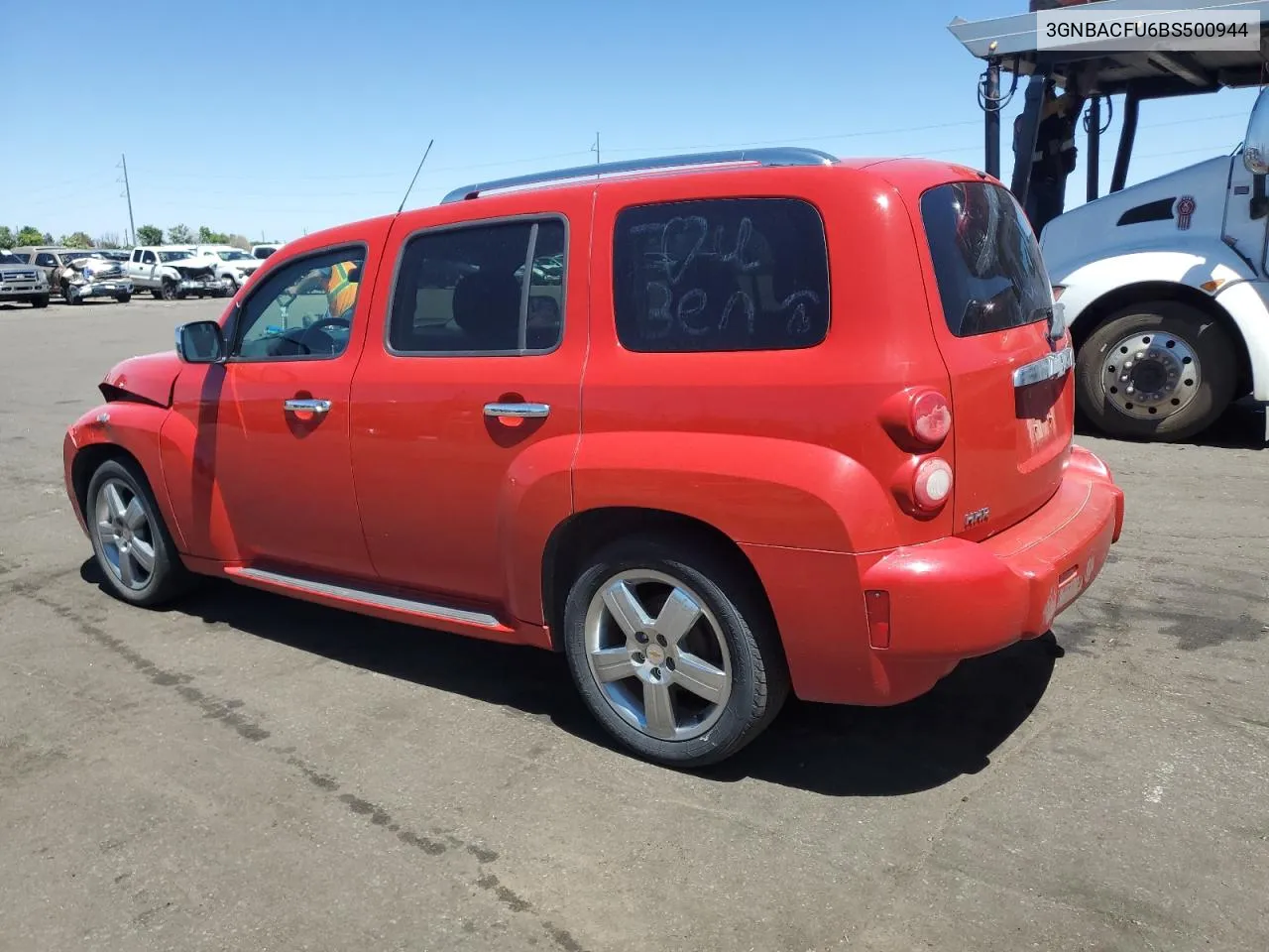 2011 Chevrolet Hhr Lt VIN: 3GNBACFU6BS500944 Lot: 58113834