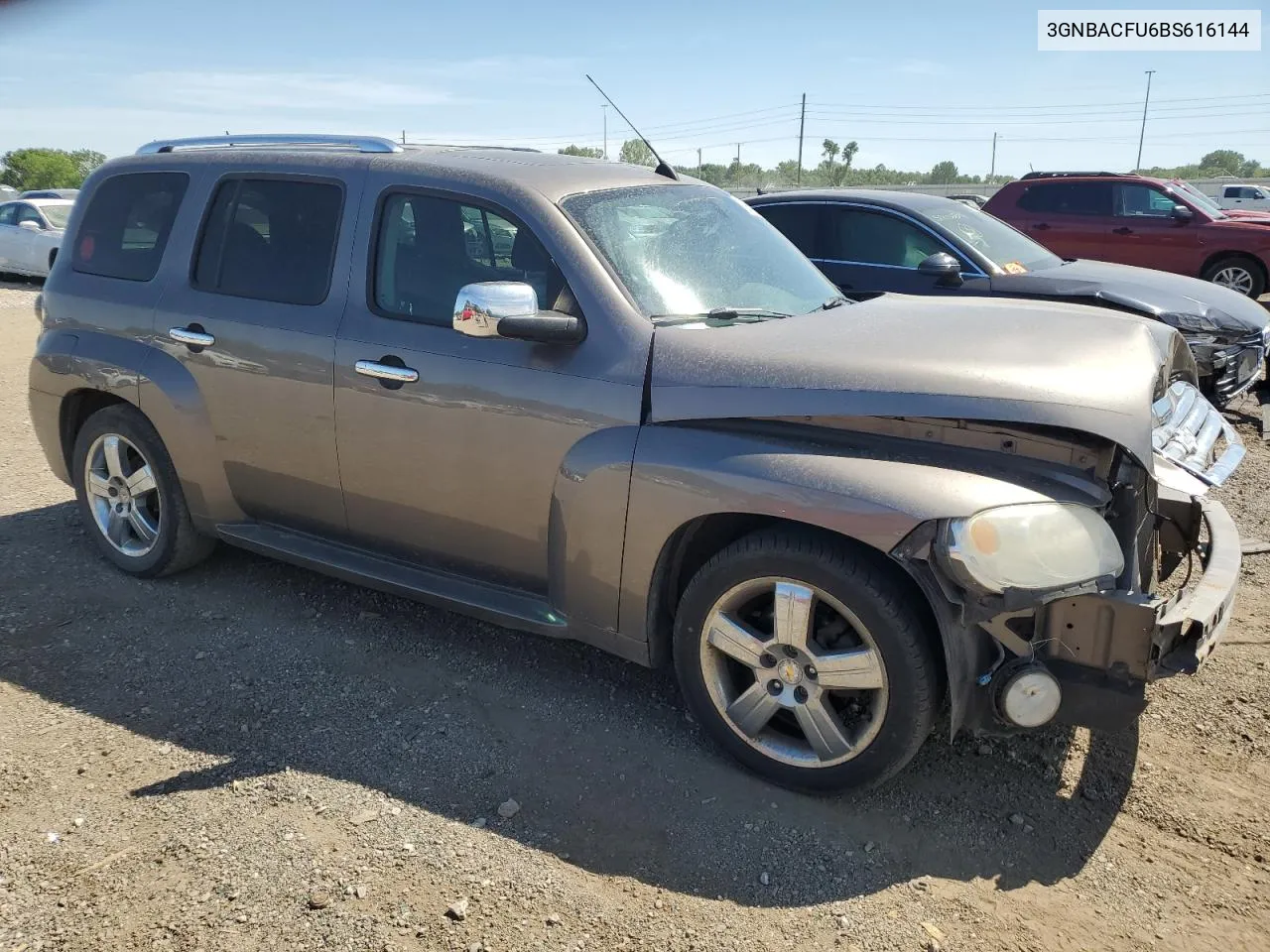 2011 Chevrolet Hhr Lt VIN: 3GNBACFU6BS616144 Lot: 59044234