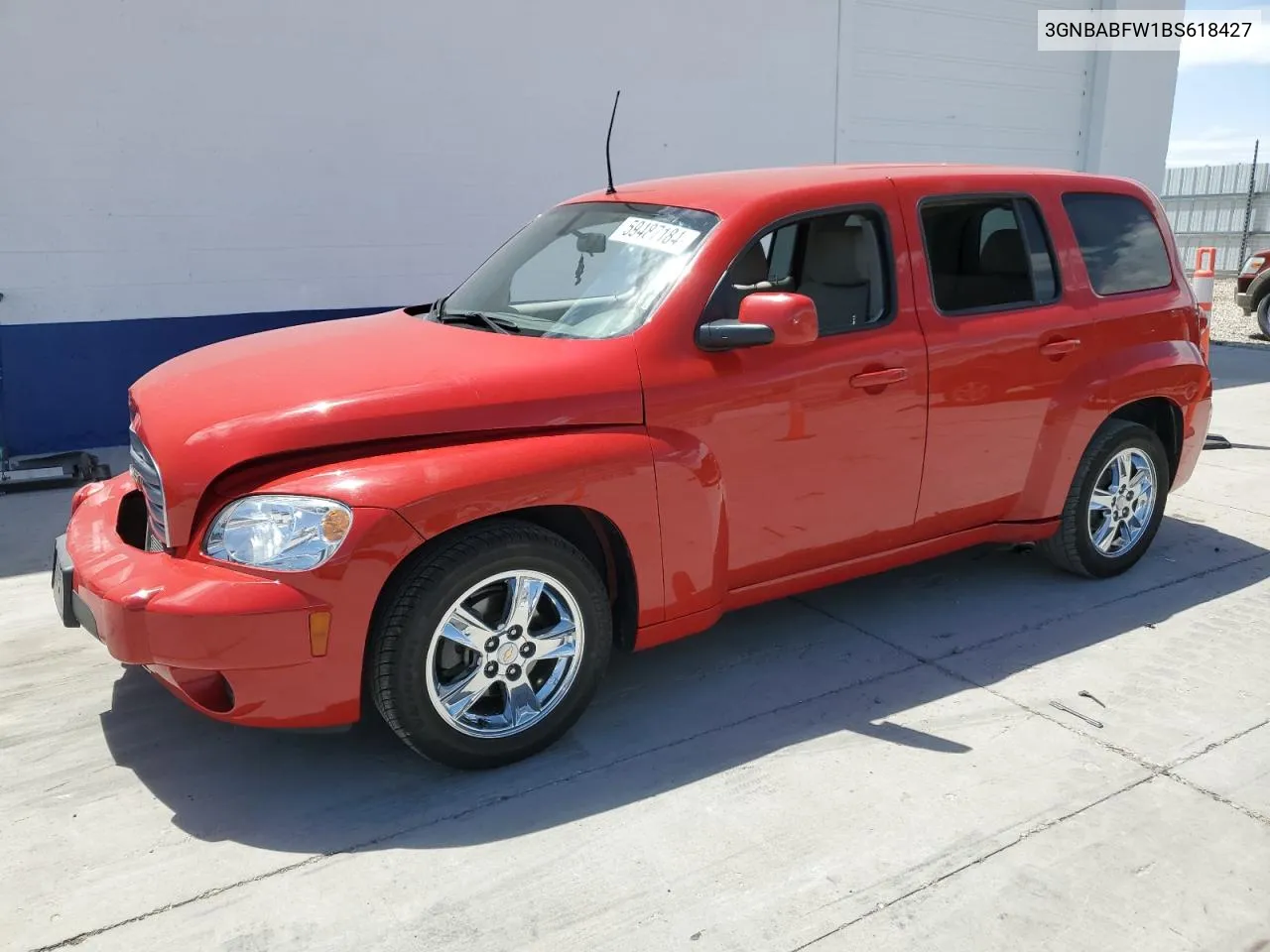 2011 Chevrolet Hhr Lt VIN: 3GNBABFW1BS618427 Lot: 59487184