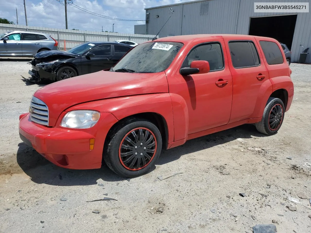 2011 Chevrolet Hhr Lt VIN: 3GNBABFW3BS545271 Lot: 59720974