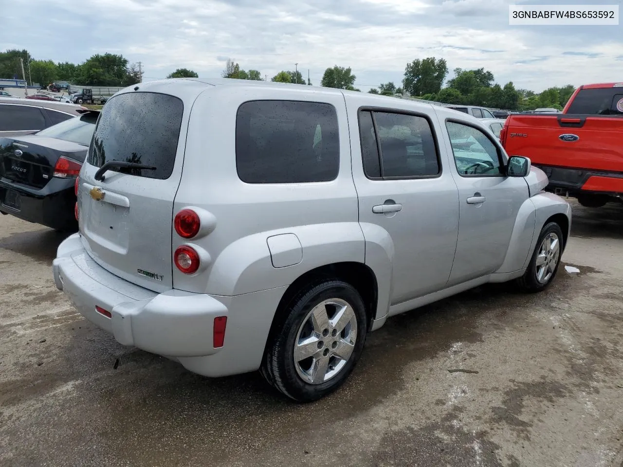 2011 Chevrolet Hhr Lt VIN: 3GNBABFW4BS653592 Lot: 61283734